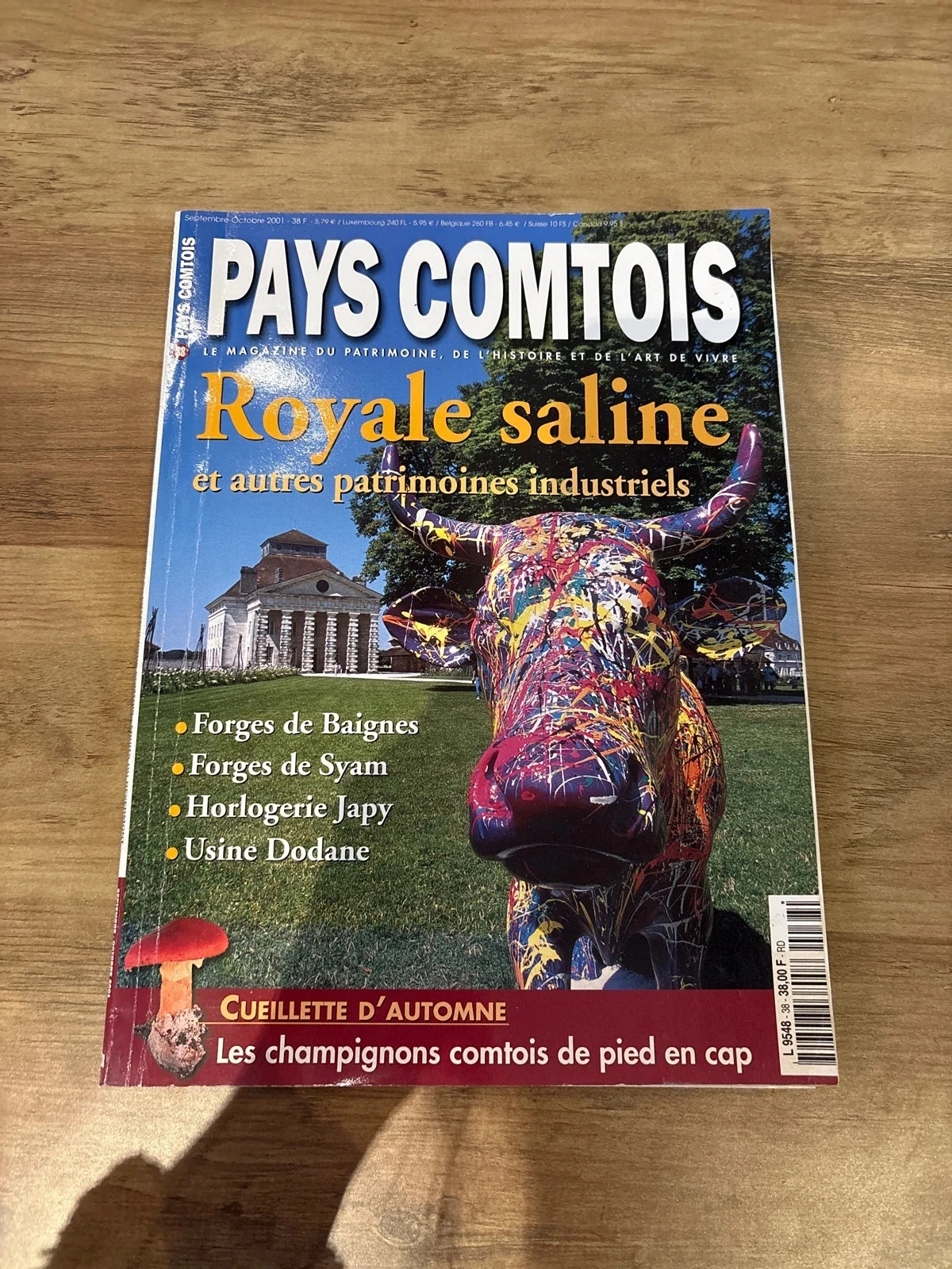 Livre magasine pays comtois